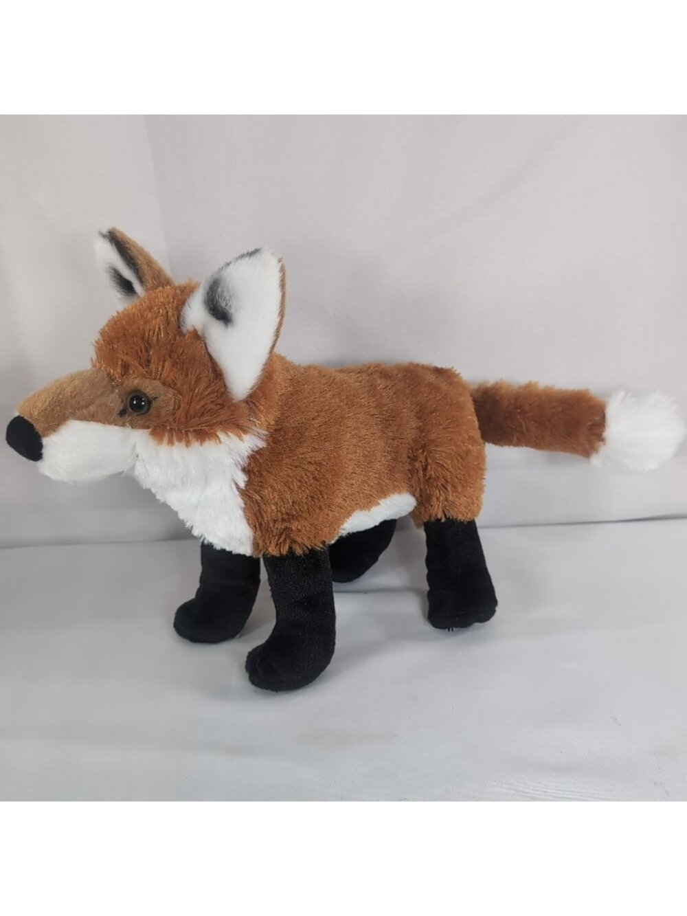 Maplelea Stuffed Fox Poseable Doll Animal Plush KT75 Wildlife Pack RETIRED